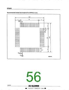 浏览型号ST6242Q6/XX的Datasheet PDF文件第56页