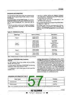 浏览型号ST6242Q6/XX的Datasheet PDF文件第57页