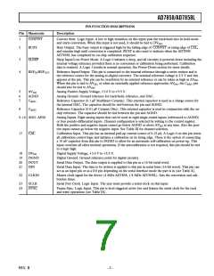 瀏覽型號AD7858LARSZ的Datasheet PDF文件第7頁