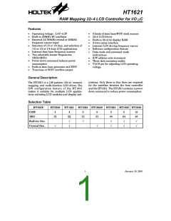 浏览型号HT1621B-48SSOP的Datasheet PDF文件第1页