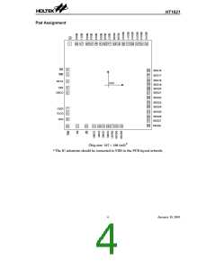 浏览型号HT1621B-48SSOP的Datasheet PDF文件第4页