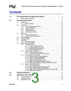 浏览型号LXT350PE的Datasheet PDF文件第3页