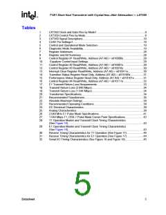 浏览型号LXT350PE的Datasheet PDF文件第5页