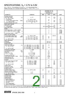 浏览型号OPA350的Datasheet PDF文件第2页