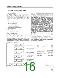 浏览型号ST62T03CN3/CCC的Datasheet PDF文件第16页