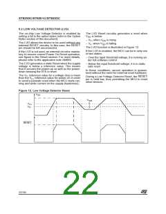 浏览型号ST62T03CN3/CCC的Datasheet PDF文件第22页