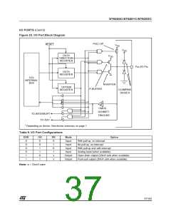 浏览型号ST62T03CN3/CCC的Datasheet PDF文件第37页