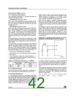 浏览型号ST62T03CN3/CCC的Datasheet PDF文件第42页
