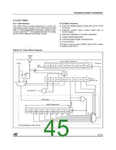 浏览型号ST62T03CN3/CCC的Datasheet PDF文件第45页