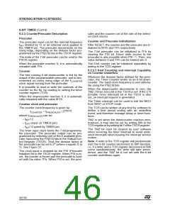 浏览型号ST62T03CN3/CCC的Datasheet PDF文件第46页