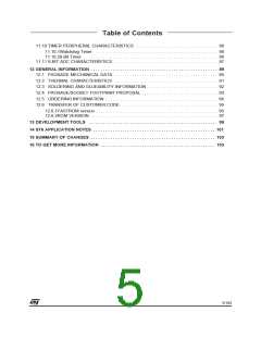 浏览型号ST62T03CN3/CCC的Datasheet PDF文件第5页