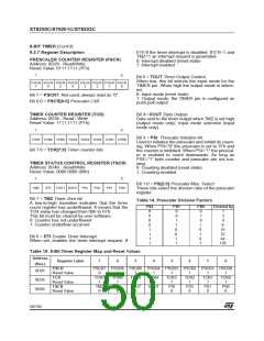 浏览型号ST62T03CN3/CCC的Datasheet PDF文件第50页