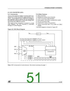 浏览型号ST62T03CN3/CCC的Datasheet PDF文件第51页