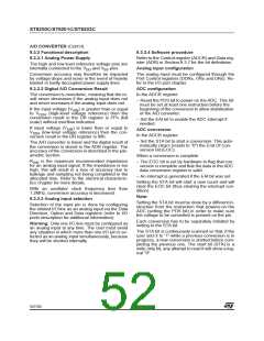浏览型号ST62T03CN3/CCC的Datasheet PDF文件第52页