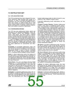 浏览型号ST62T03CN3/CCC的Datasheet PDF文件第55页