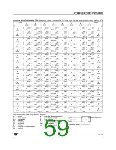 浏览型号ST62T03CN3/CCC的Datasheet PDF文件第59页