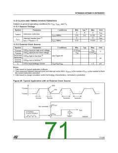 浏览型号ST62T03CN3/CCC的Datasheet PDF文件第71页