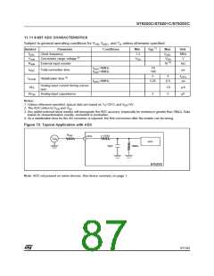 浏览型号ST62T03CN3/CCC的Datasheet PDF文件第87页