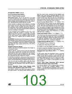 浏览型号ST90135M6的Datasheet PDF文件第103页