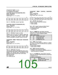 浏览型号ST90135M6的Datasheet PDF文件第105页
