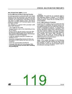 浏览型号ST90135M6的Datasheet PDF文件第119页
