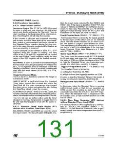 浏览型号ST90135M6的Datasheet PDF文件第131页