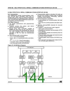 浏览型号ST90135M6的Datasheet PDF文件第144页