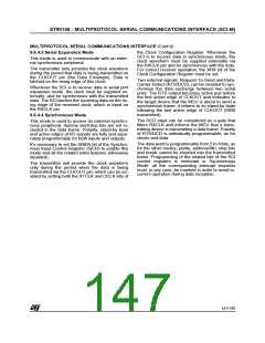 浏览型号ST90135M6的Datasheet PDF文件第147页