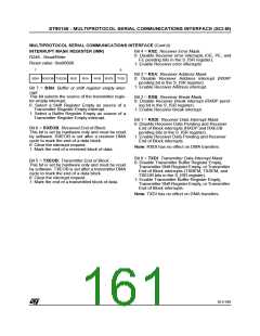 浏览型号ST90135M6的Datasheet PDF文件第161页