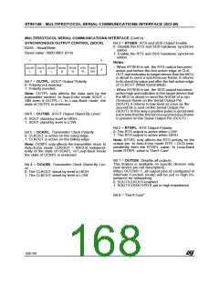 浏览型号ST90135M6的Datasheet PDF文件第168页