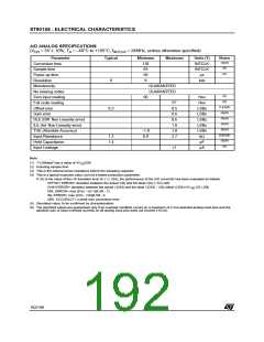 浏览型号ST90135M6的Datasheet PDF文件第192页
