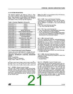 浏览型号ST90135M6的Datasheet PDF文件第21页