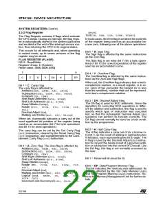 浏览型号ST90135M6的Datasheet PDF文件第22页