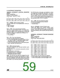 浏览型号ST90135M6的Datasheet PDF文件第59页
