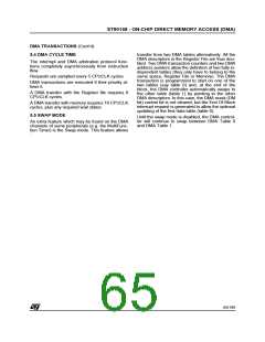 浏览型号ST90135M6的Datasheet PDF文件第65页