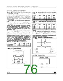 浏览型号ST90135M6的Datasheet PDF文件第76页