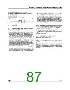 浏览型号ST90135M6的Datasheet PDF文件第87页