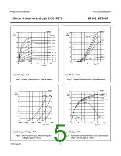浏览型号BF998/T1的Datasheet PDF文件第5页