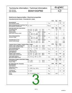 浏览型号BSM10GP60的Datasheet PDF文件第3页