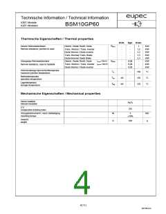 浏览型号BSM10GP60的Datasheet PDF文件第4页