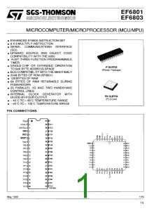 浏览型号EF6803U4-1PV的Datasheet PDF文件第1页