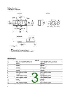 浏览型号HDSP-B08G的Datasheet PDF文件第3页