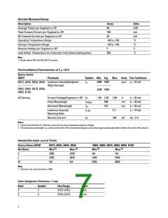 浏览型号HDSP-B08G的Datasheet PDF文件第7页