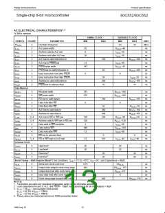 浏览型号PCB80C552-5-16WP/07的Datasheet PDF文件第13页
