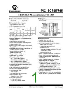 浏览型号PIC16C745-I/SO的Datasheet PDF文件第1页