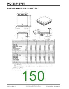 浏览型号PIC16C745-I/SO的Datasheet PDF文件第150页