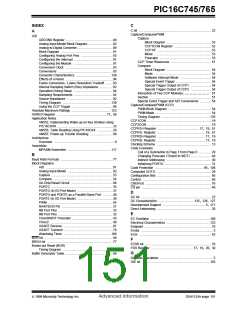 浏览型号PIC16C745-I/SO的Datasheet PDF文件第151页