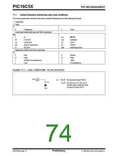 浏览型号PIC16C54C-04I/P的Datasheet PDF文件第74页