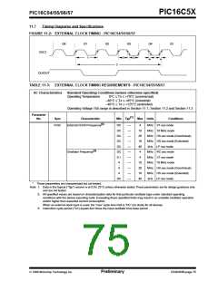 浏览型号PIC16C54C-04I/P的Datasheet PDF文件第75页