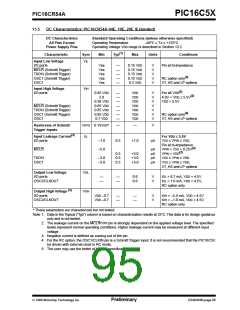 浏览型号PIC16C54C-04I/P的Datasheet PDF文件第95页